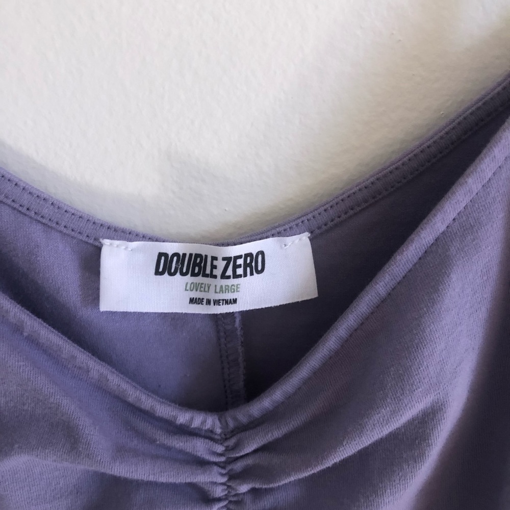 Lavender Crop Top
